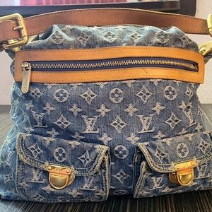 Louis Vuitton denim handbag